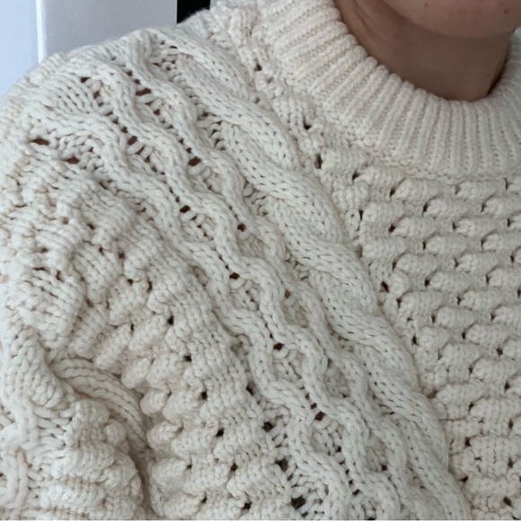 Philip Lim oversized cropped wool sweater - Picture 5 of 8